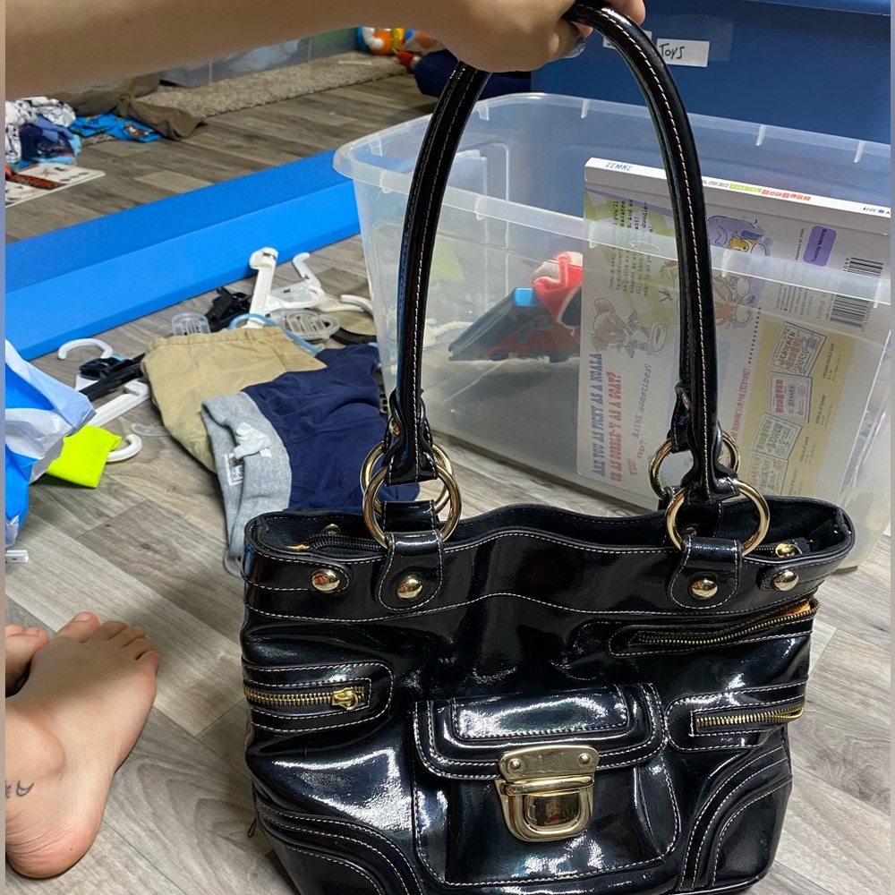 Kat Von D Black Handbag